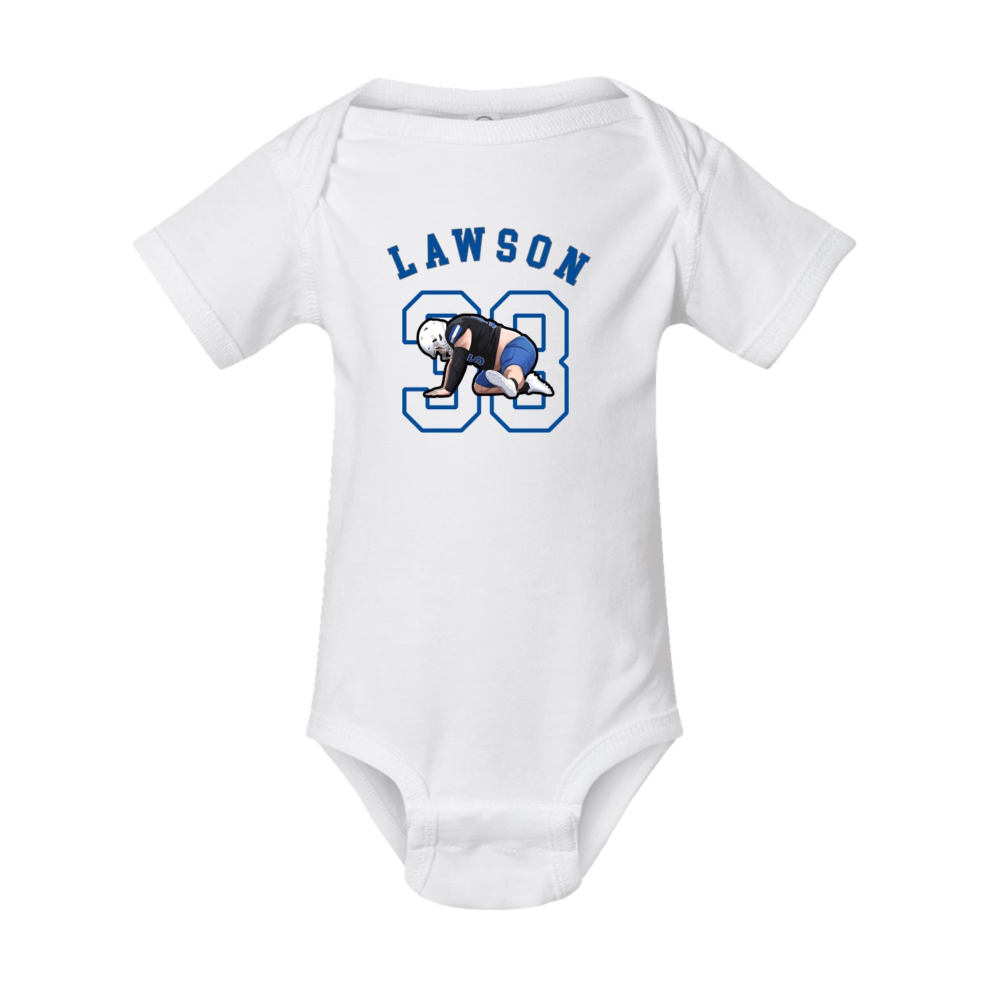 Baby Onesie — Shirsey Arch in White