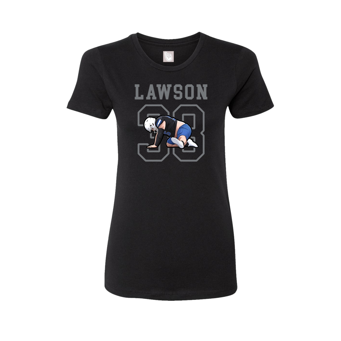 Fitted Women's Tee — Shirsey in Black