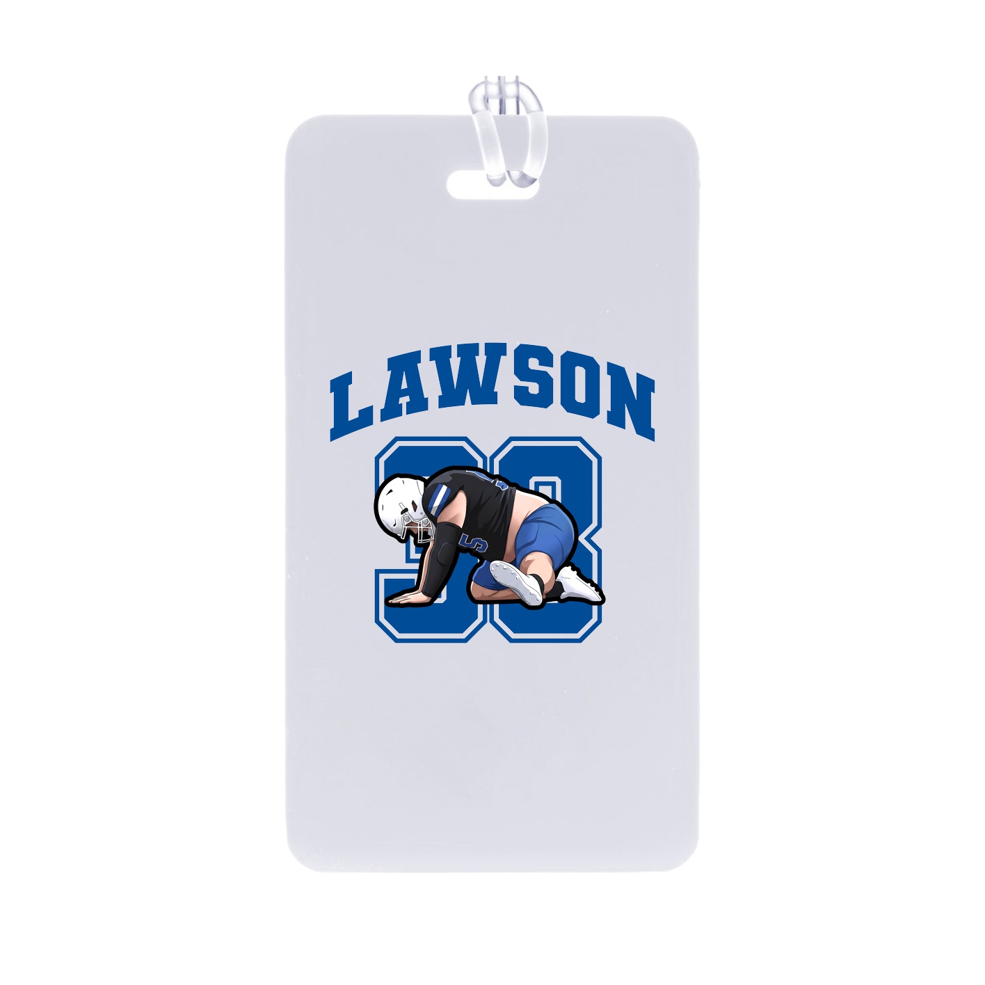 Bag Tag — Number in Classic