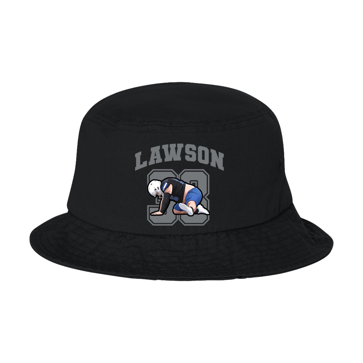 Bucket Cap — Number in Black