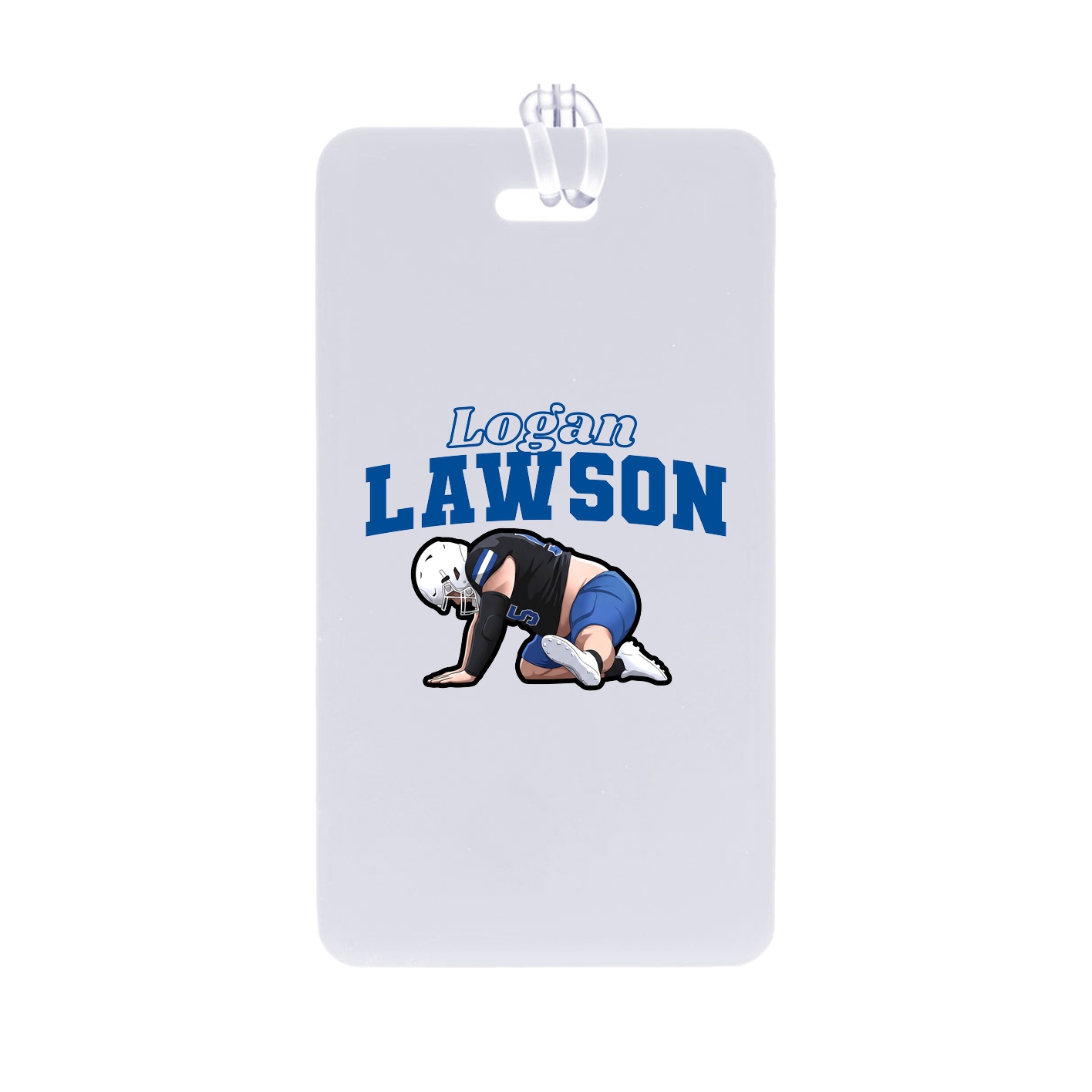 Bag Tag — Name Arch in Classic