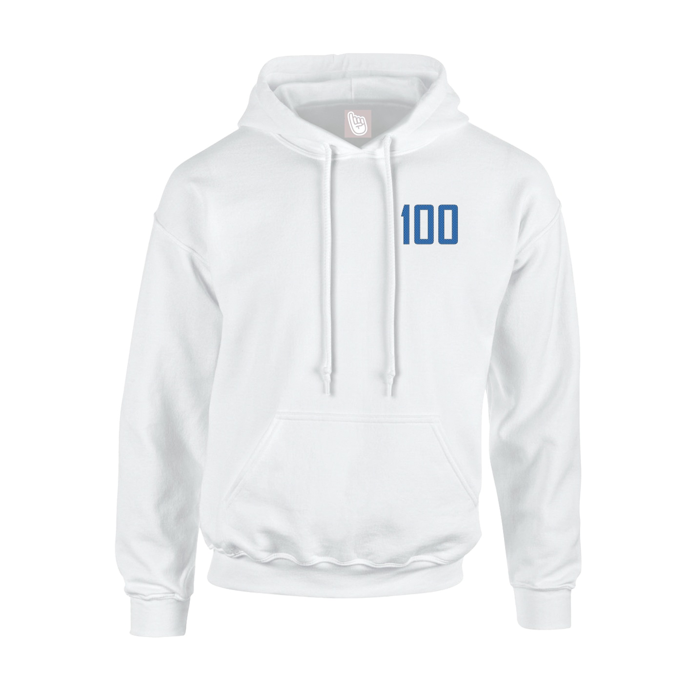 Youth Hoodie — Front Shirsy in White