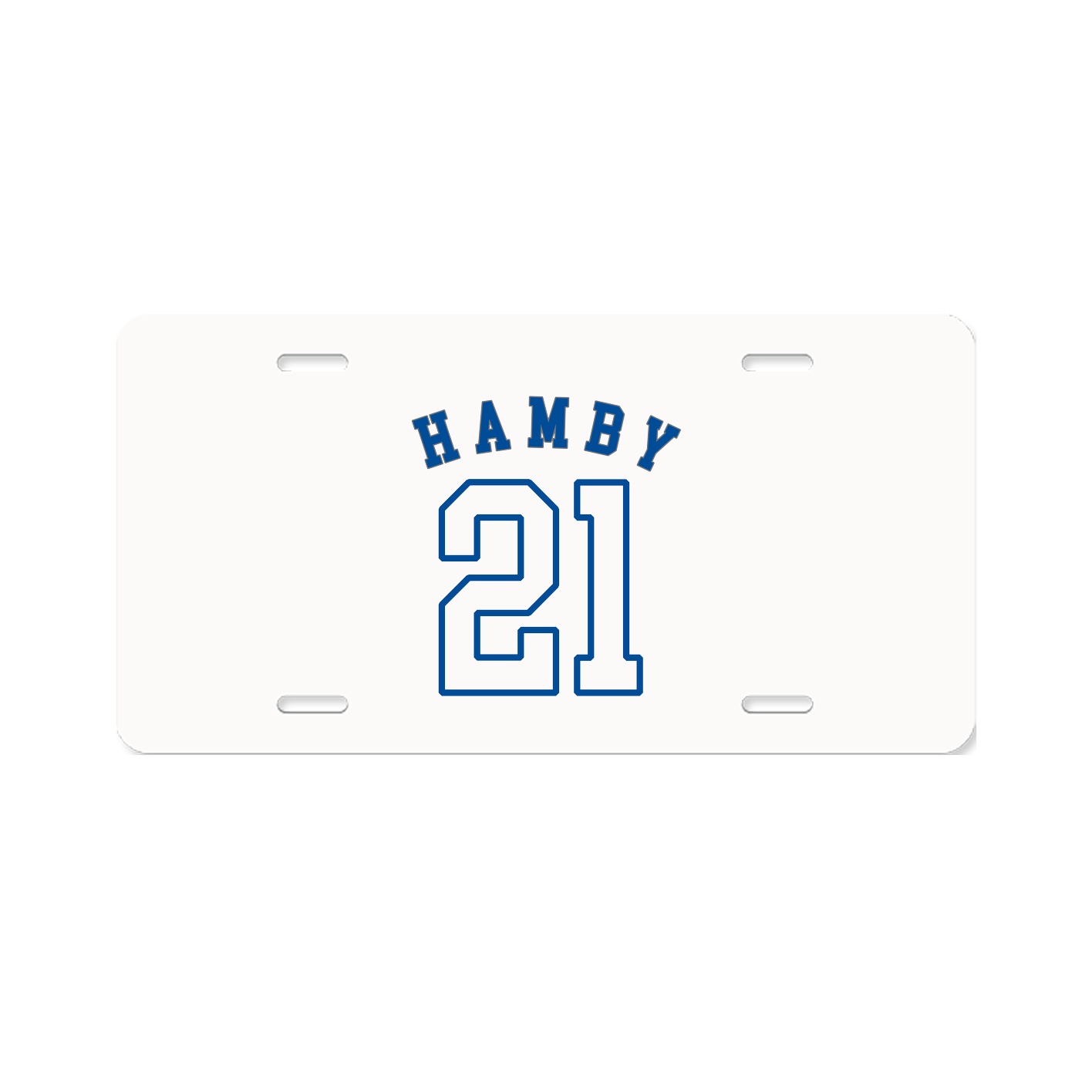 License Plate — Shirsey Arch in Classic