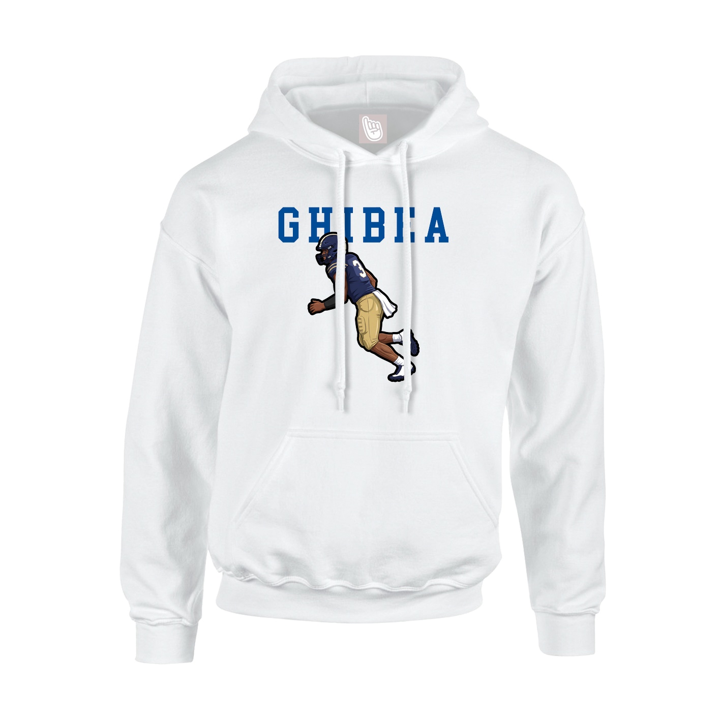Hoodie — Shirsey in White