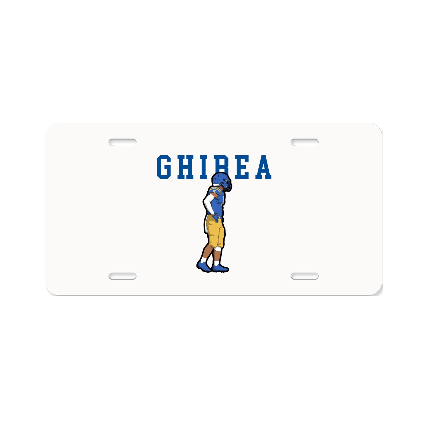 License Plate — Shirsey in Classic
