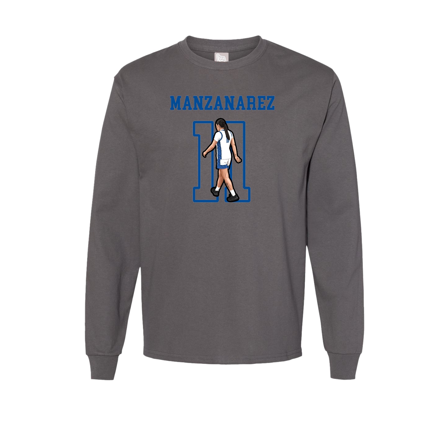 Long Sleeve Tee — Shirsey in Grey