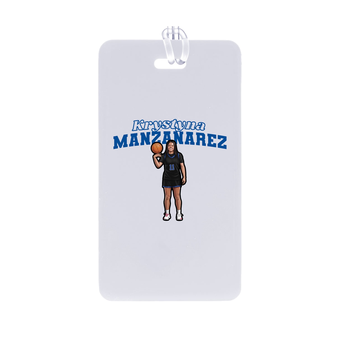 Bag Tag — Name Arch in Classic