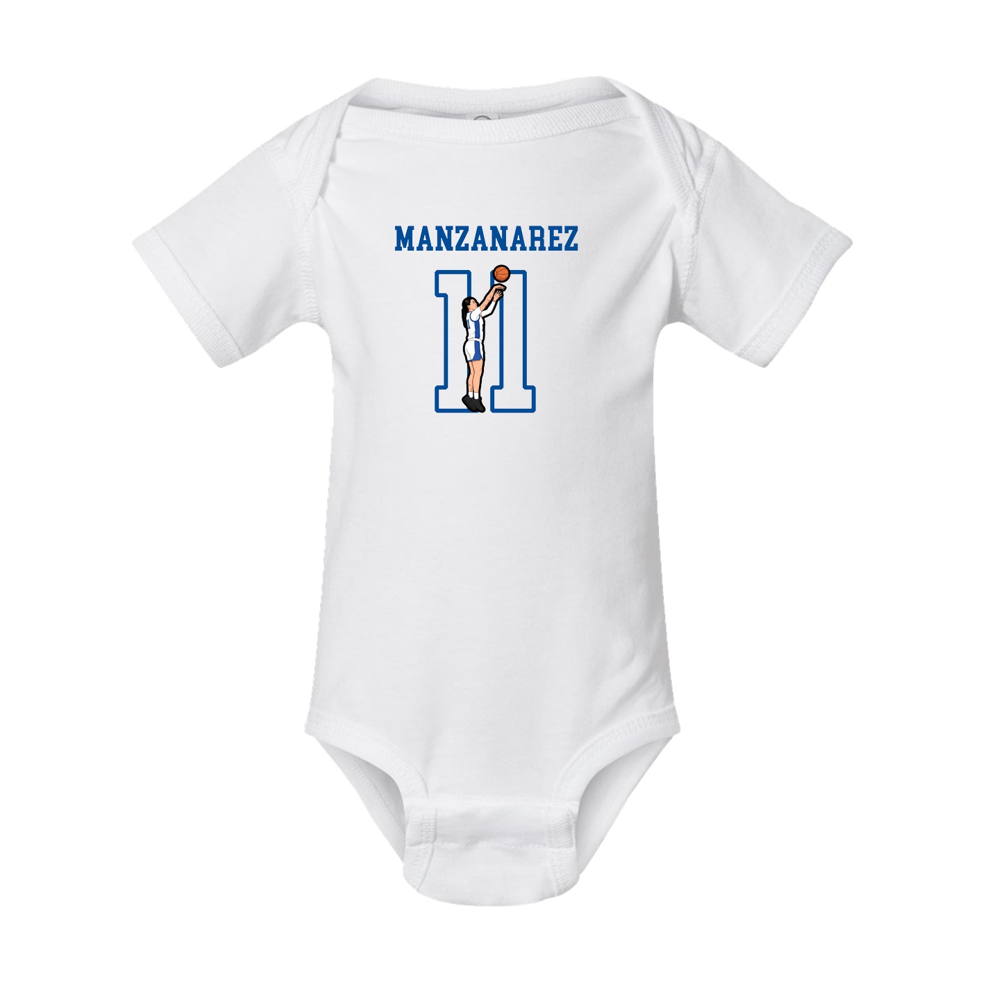 Baby Onesie — Shirsey in White