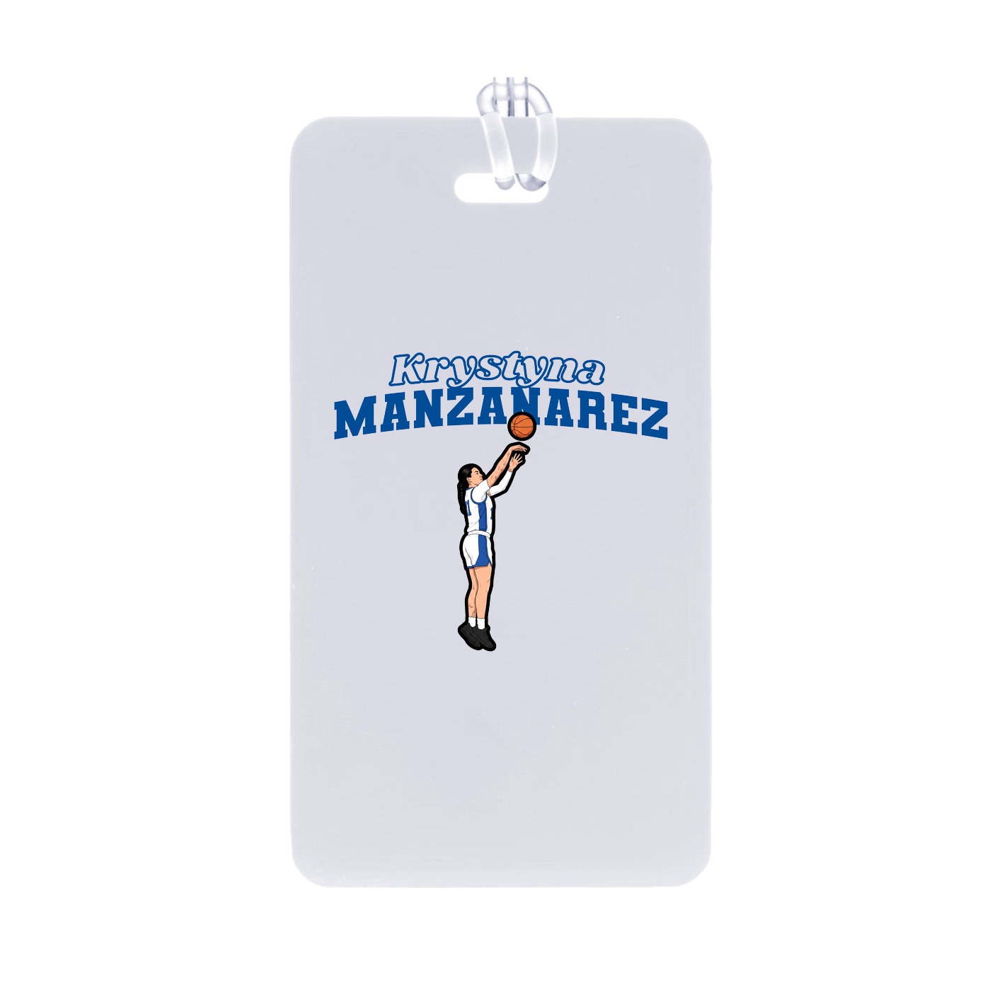 Bag Tag — Name Arch in Classic