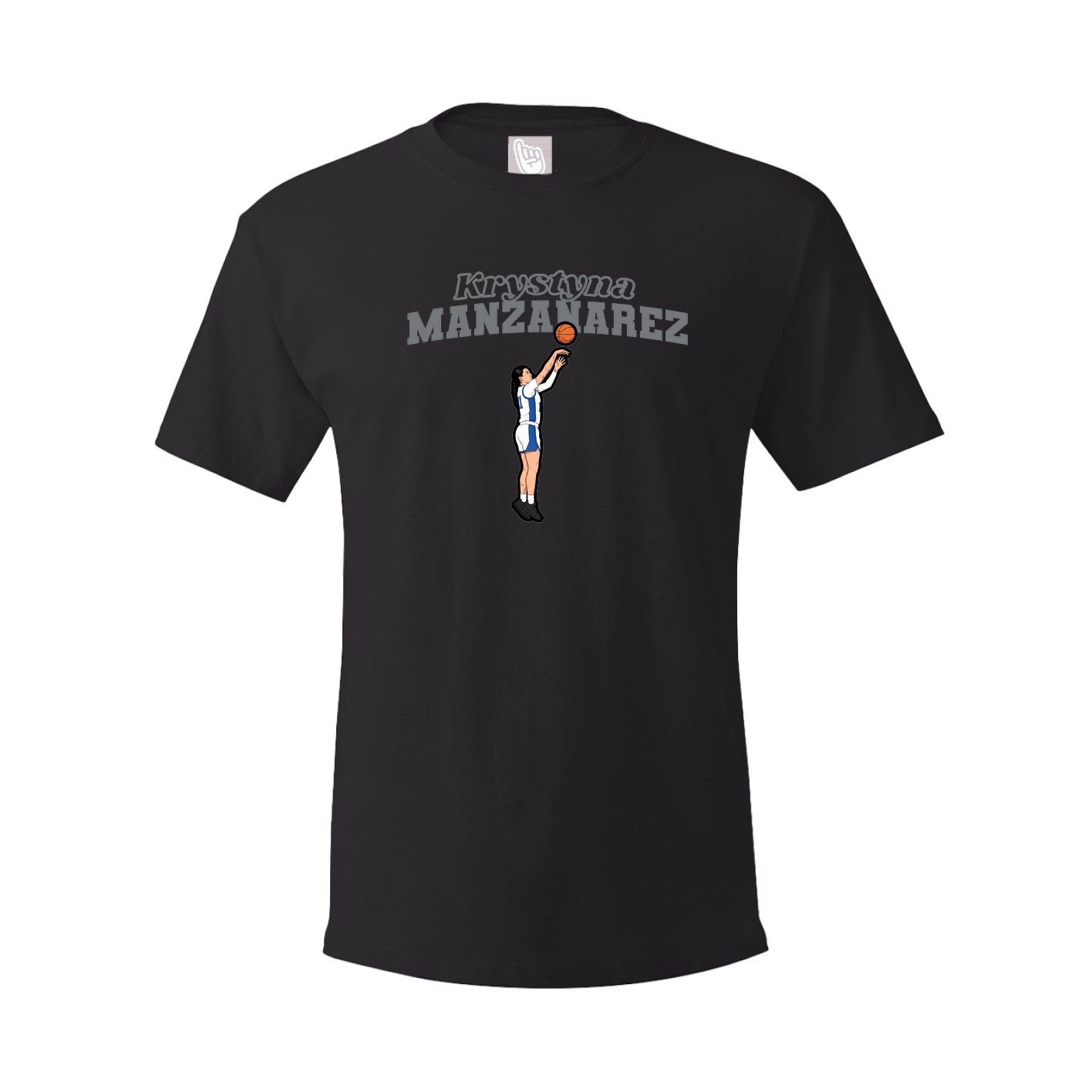 Youth Tee — Name Arch in Black