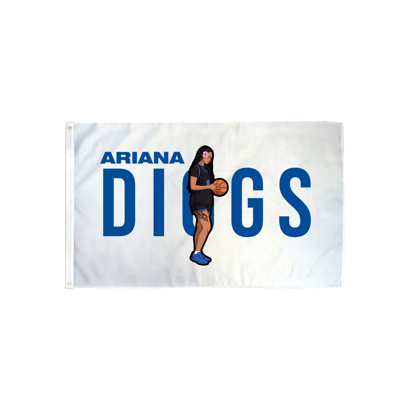 3x5 Flag — Player Name in Classic