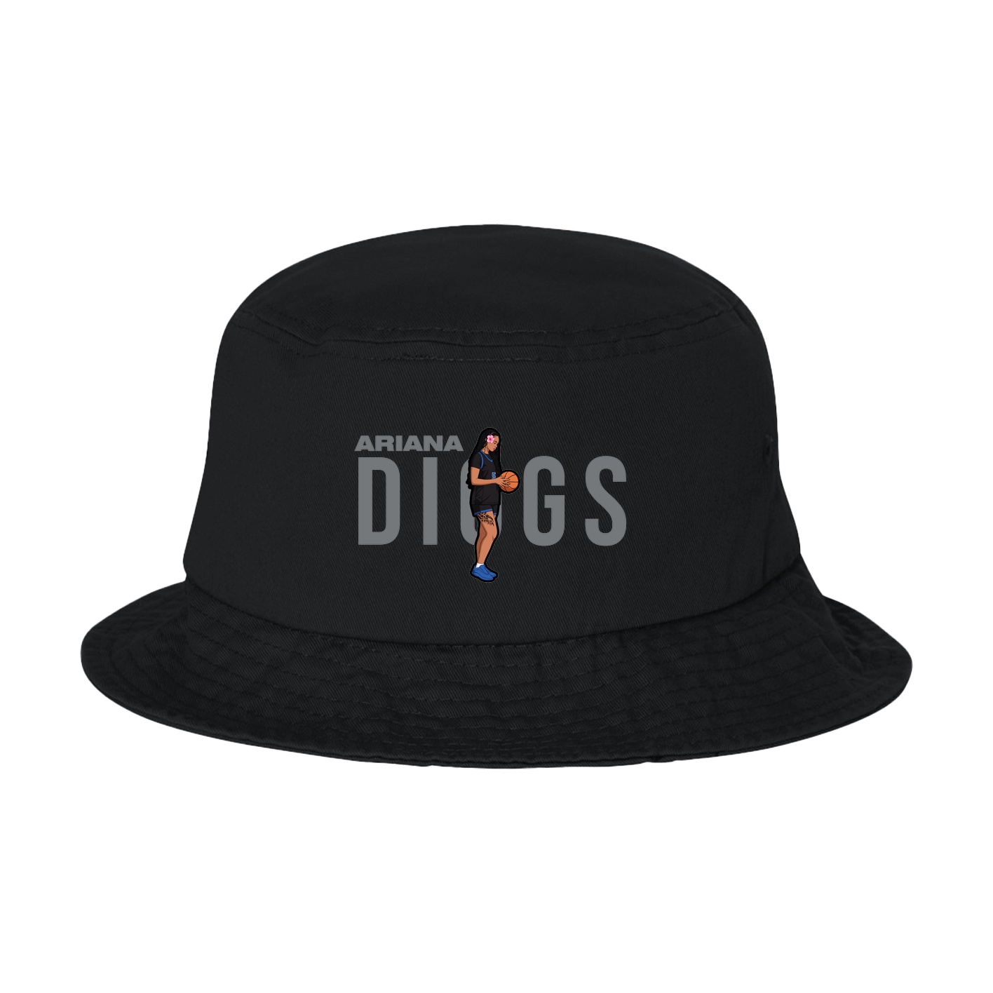 Bucket Cap — Player Name in Black