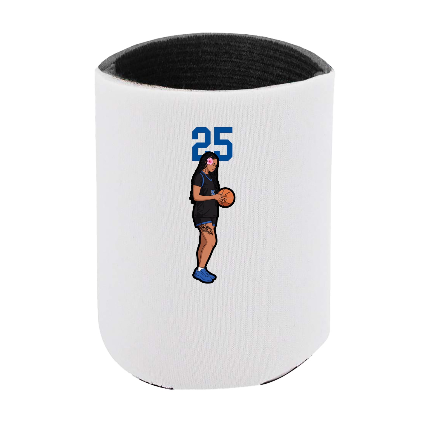 Can Holder — Number Top in White
