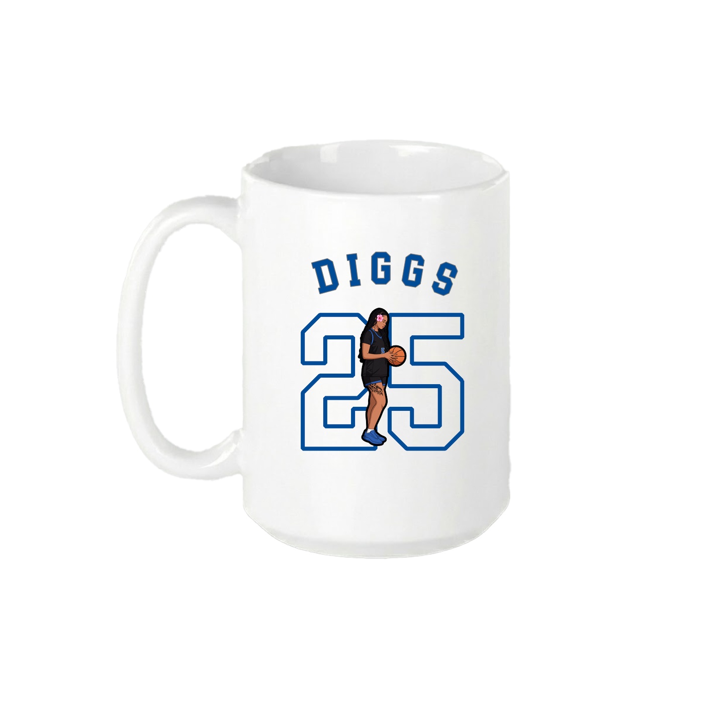 15oz Coffee Mug — Shirsey Arch in White