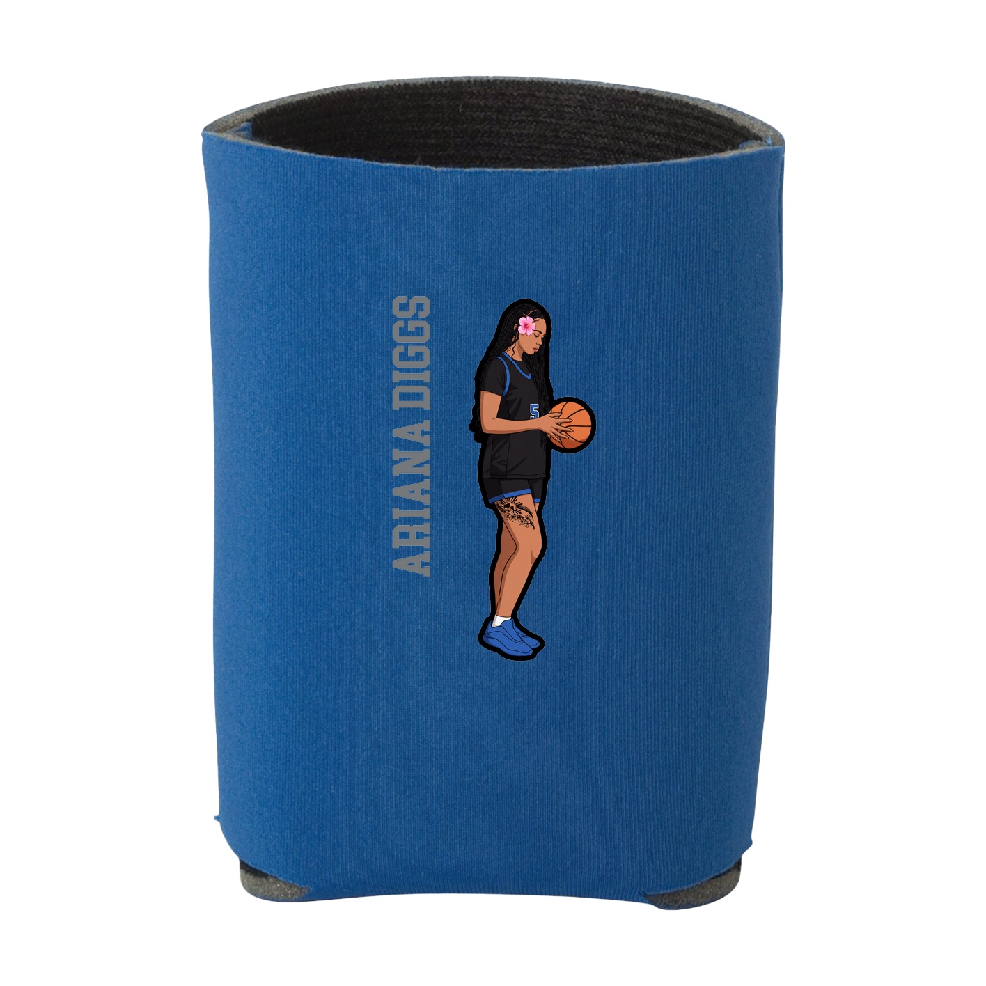 Can Holder — Name Vertical in Royal