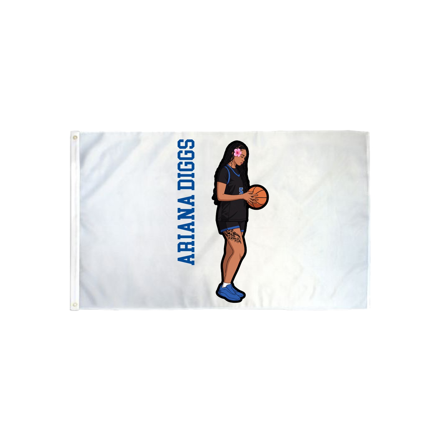3x5 Flag — Name Vertical in Classic
