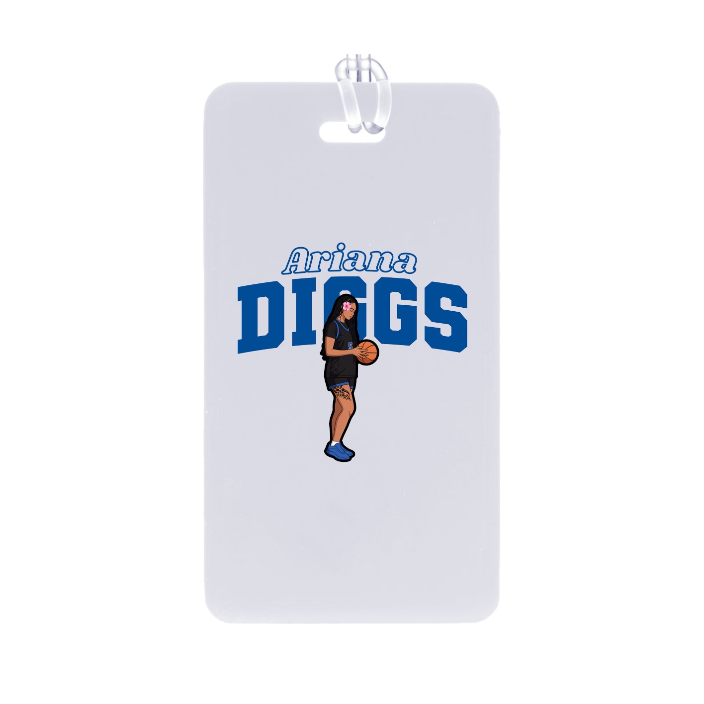 Bag Tag — Name Arch in Classic