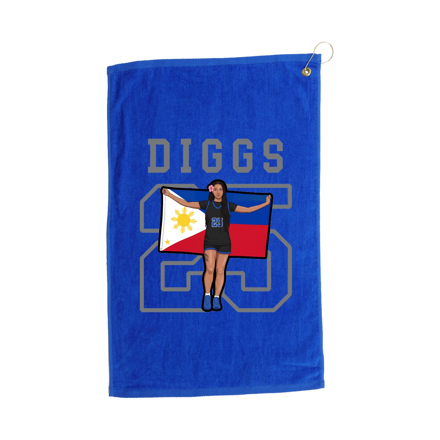 Golf Towel — Shirsey in Royal