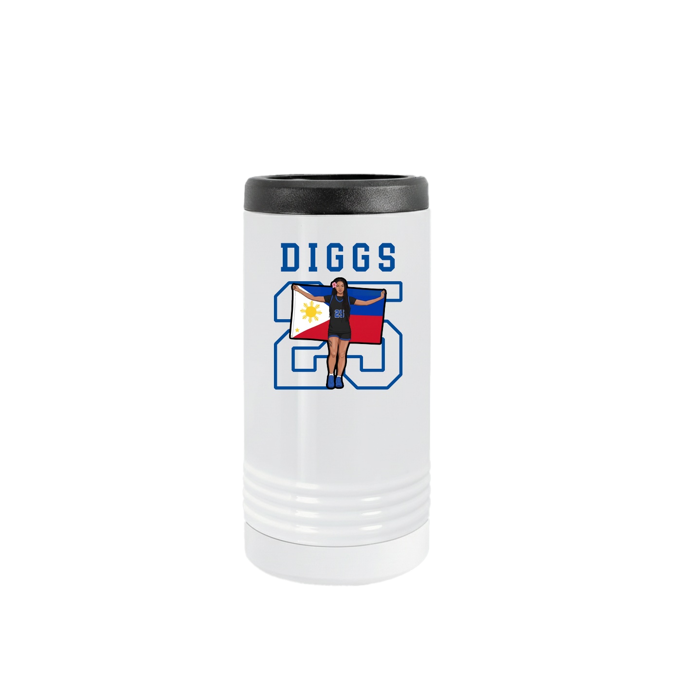 Slim Beverage Holder — Shirsey in White