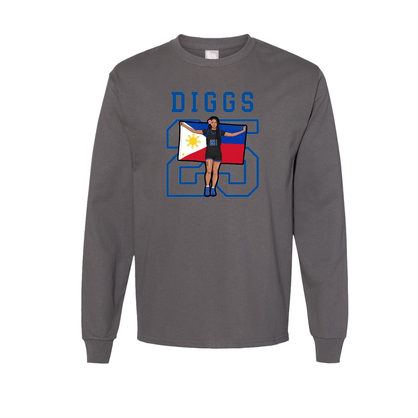 Long Sleeve Tee — Shirsey in Grey
