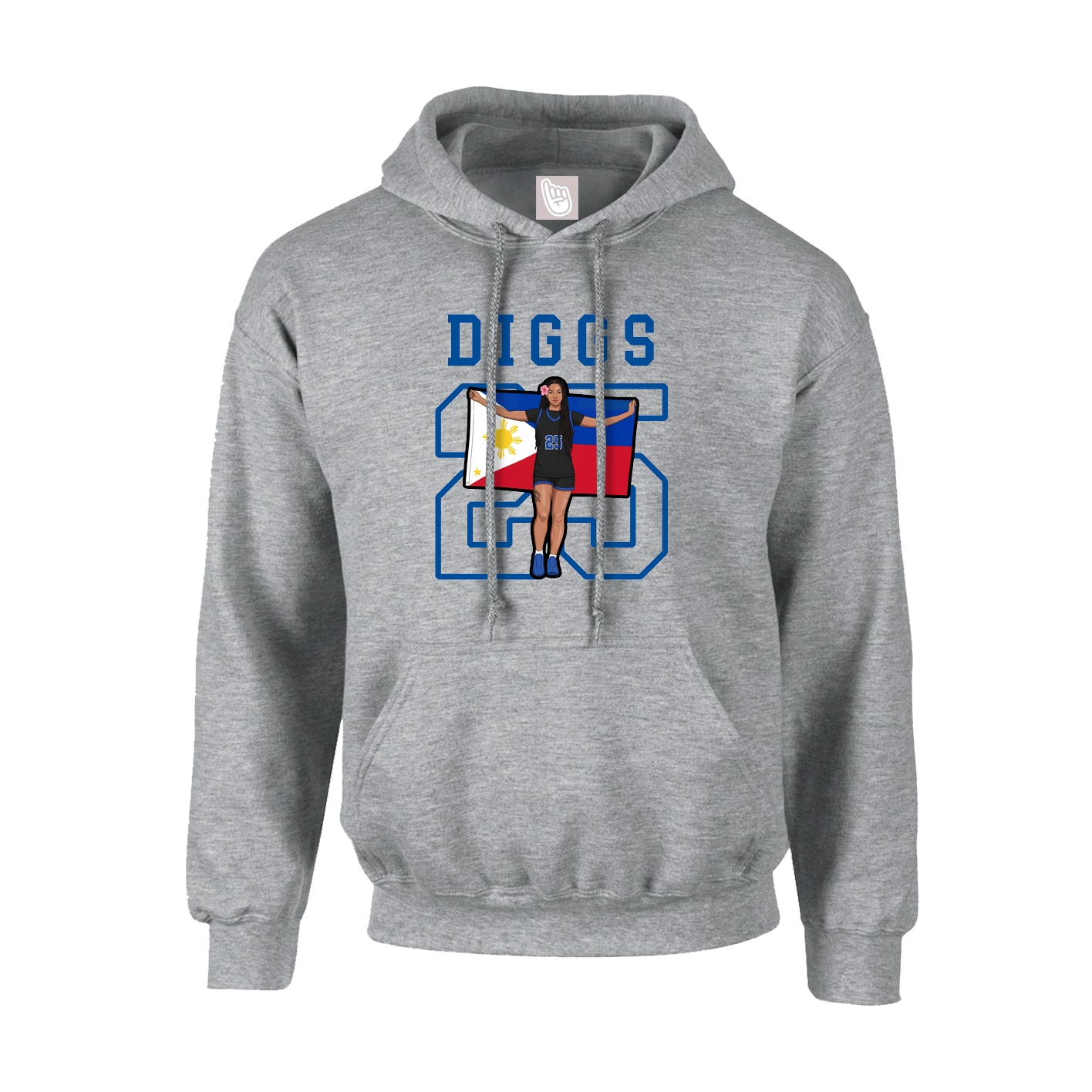 Youth Hoodie — Shirsey in Grey