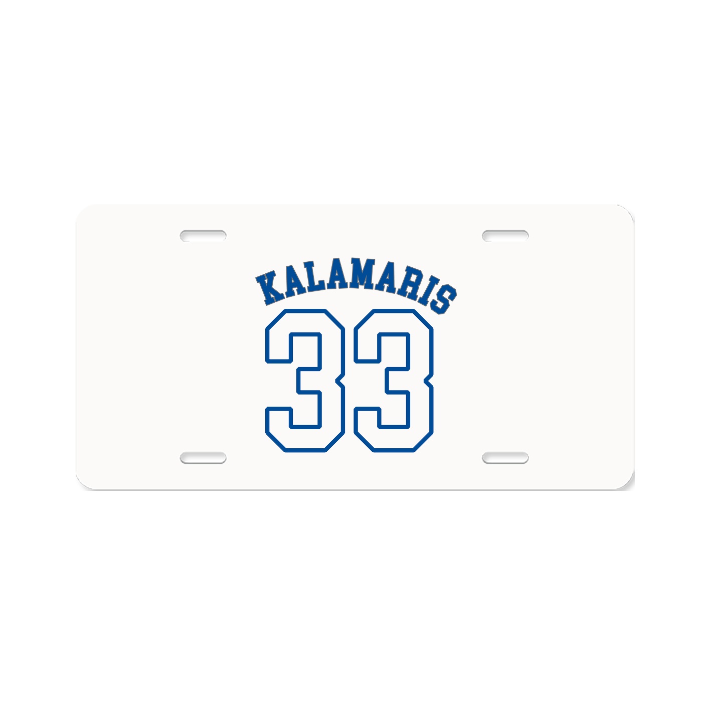 License Plate — Shirsey Arch in Classic