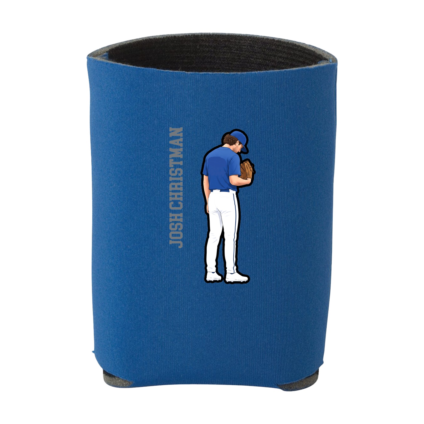 Can Holder — Name Vertical in Royal