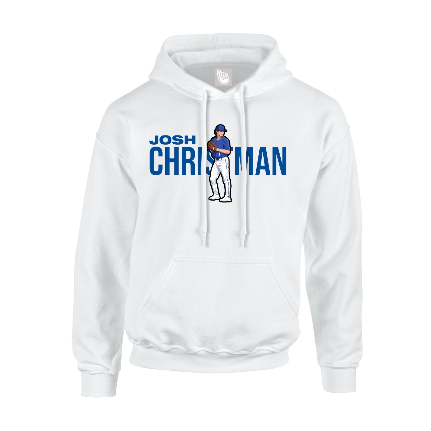 Hoodie — Player Name in White