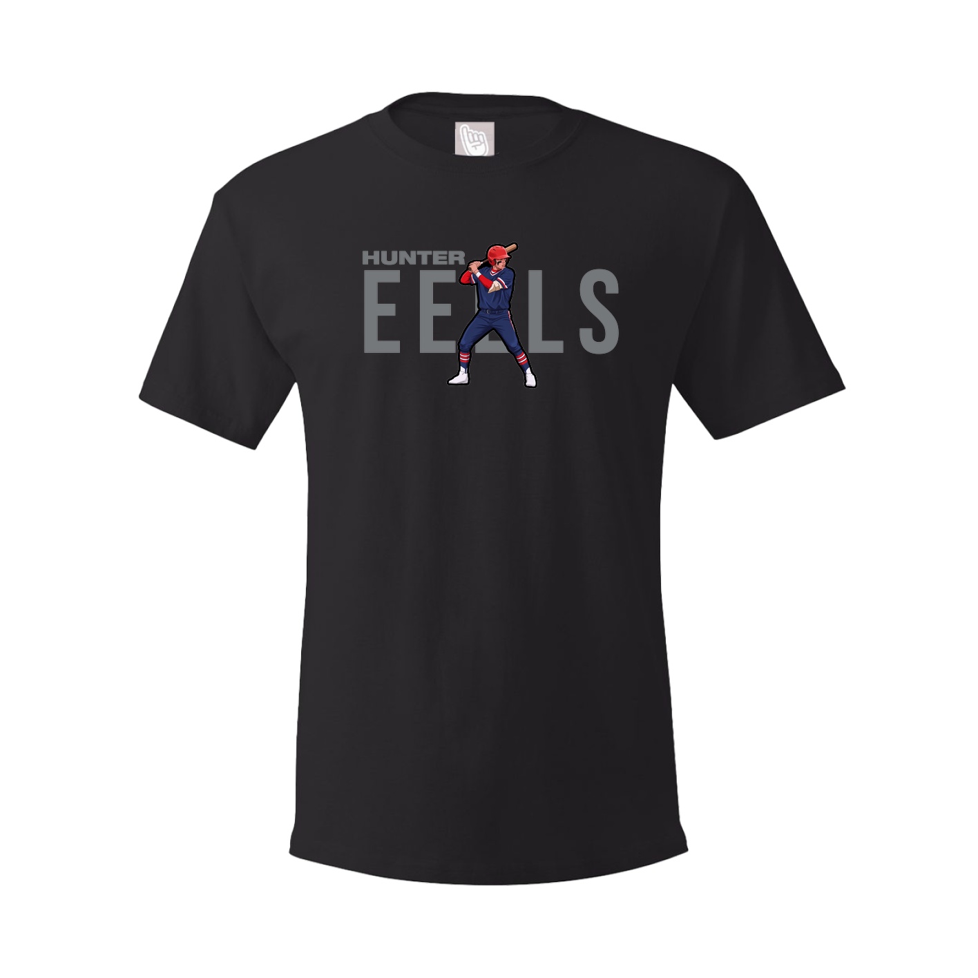 Youth Tee — Player Name in Black