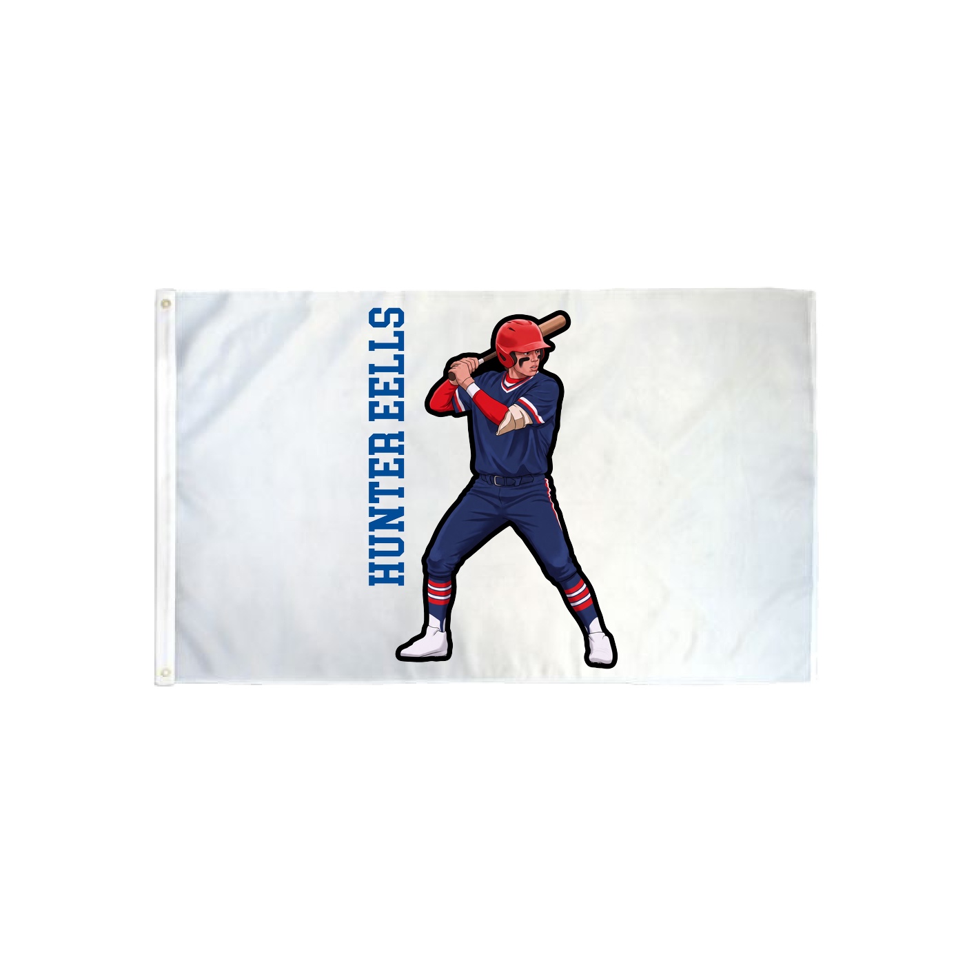 3x5 Flag — Name Vertical in Classic