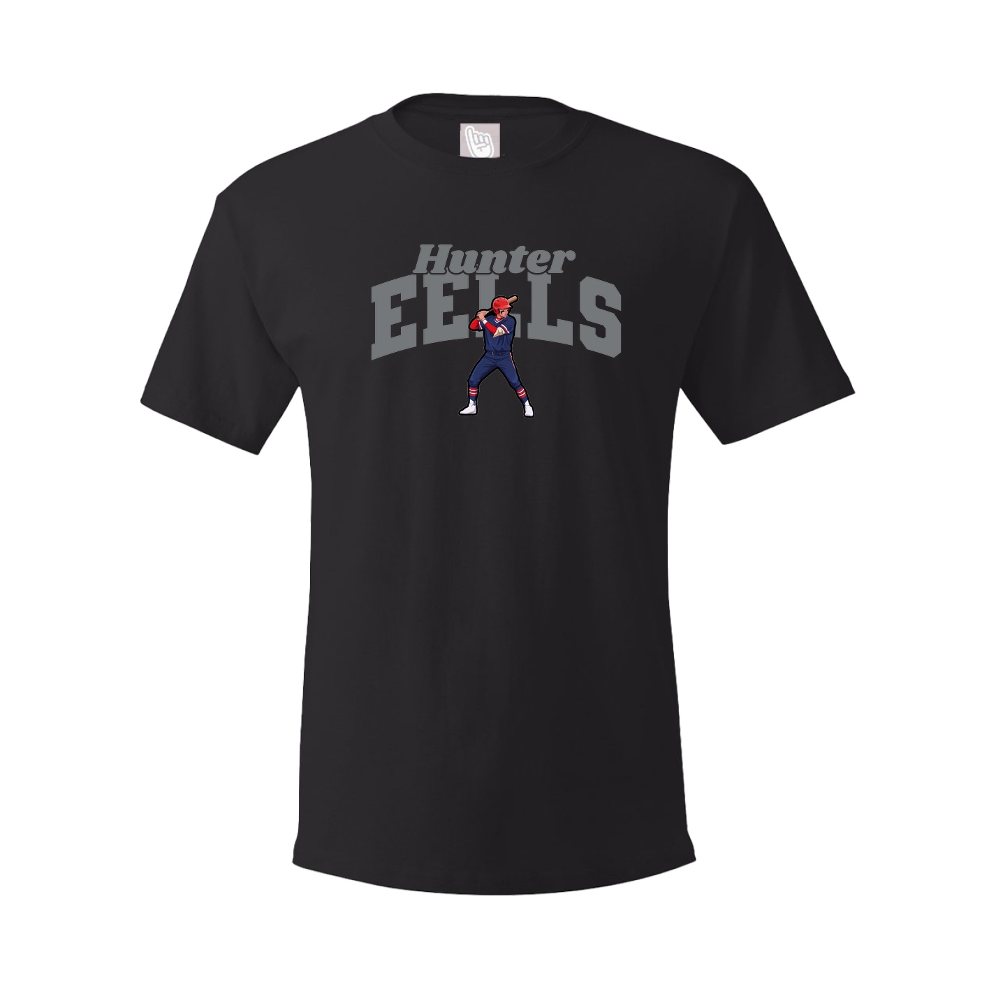 Tee — Signature Arch in Black
