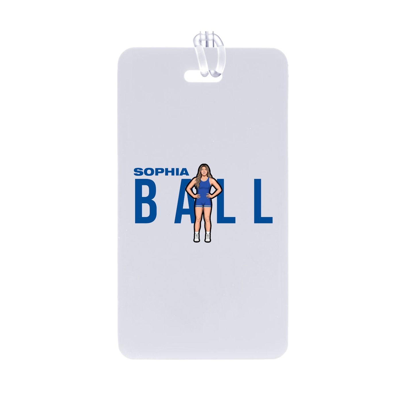 Bag Tag — Player Name in Classic