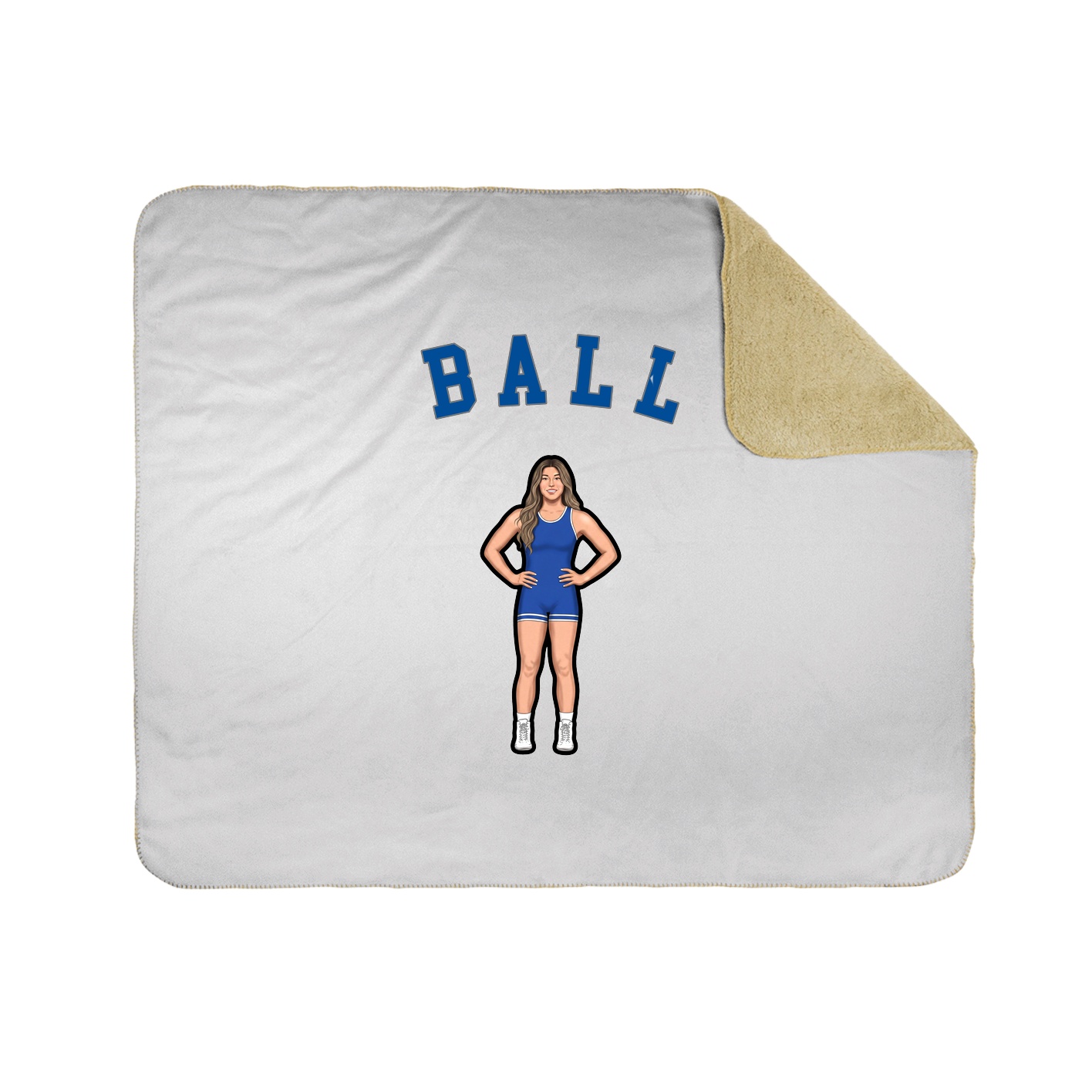 Throw Blanket — Shirsey Arch in White