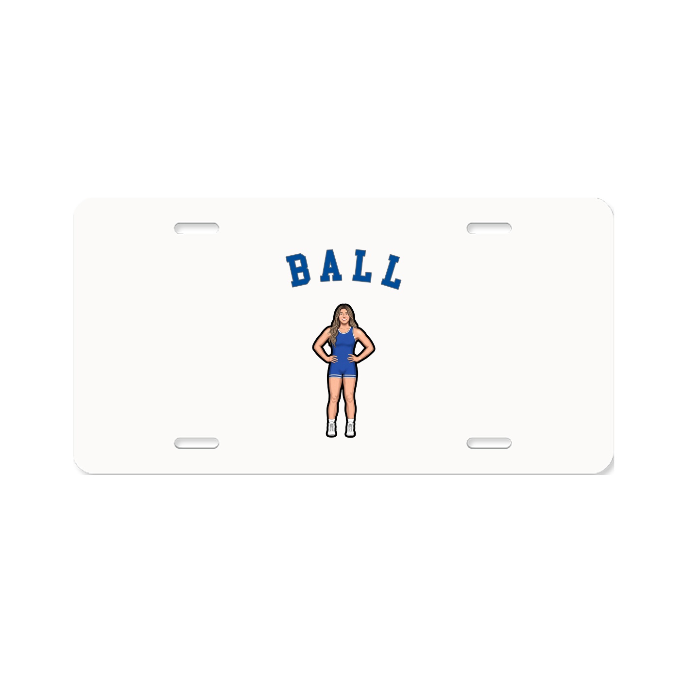 License Plate — Shirsey Arch in Classic