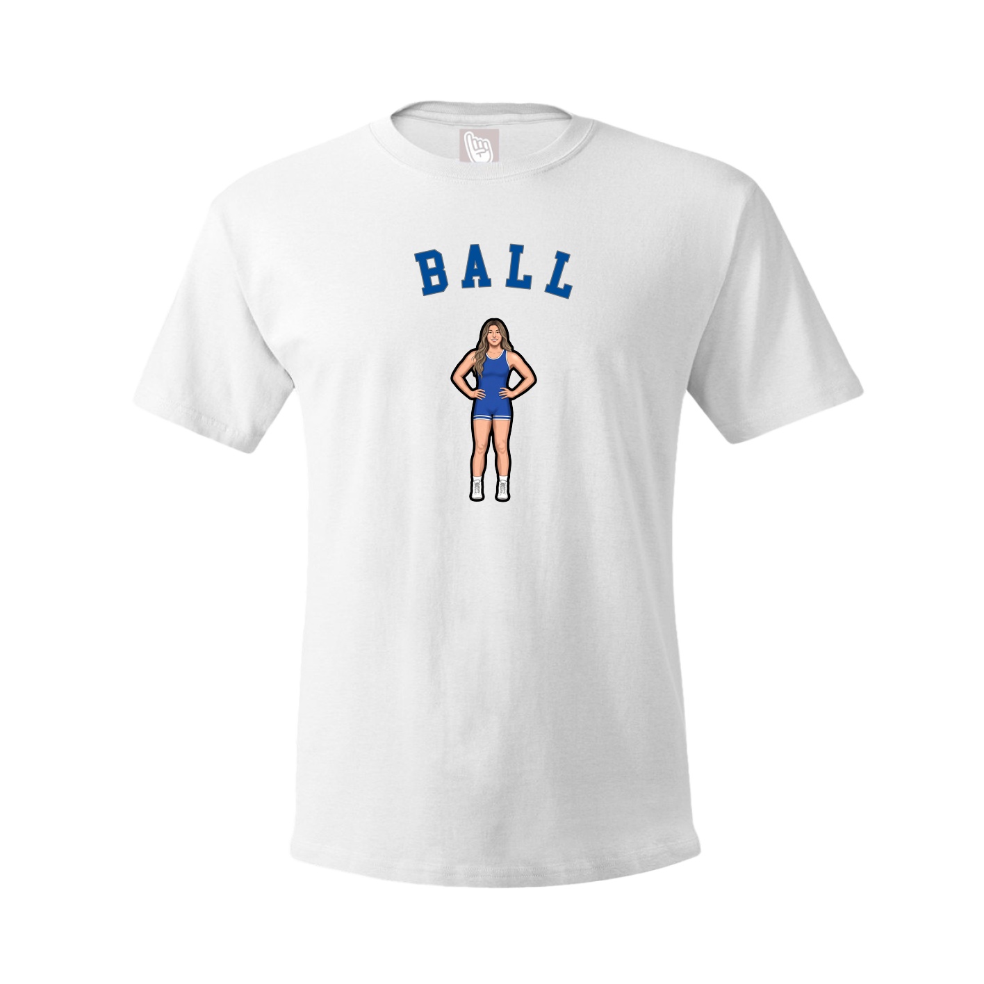 Youth Tee — Shirsey Arch in White