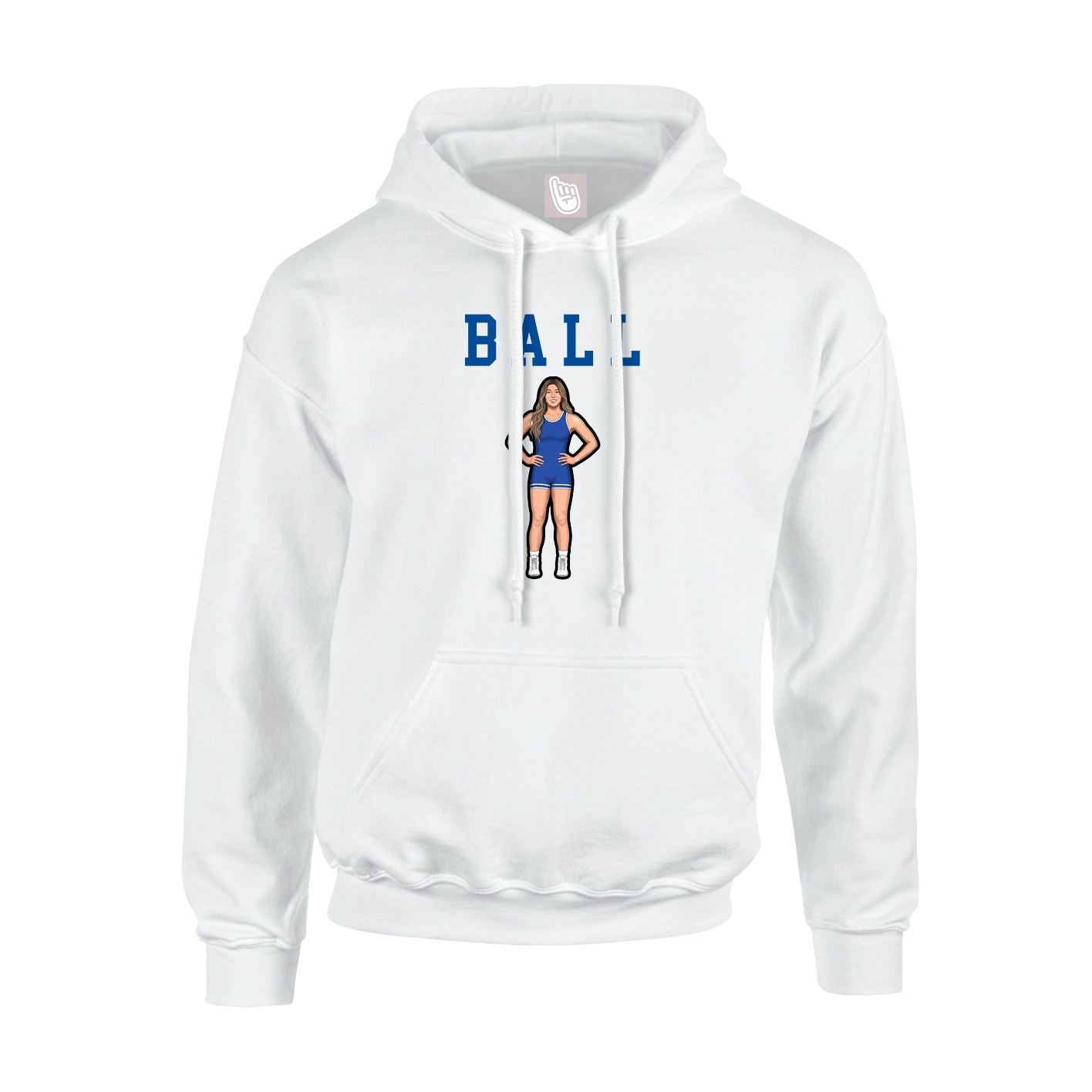 Youth Hoodie — Shirsey in White