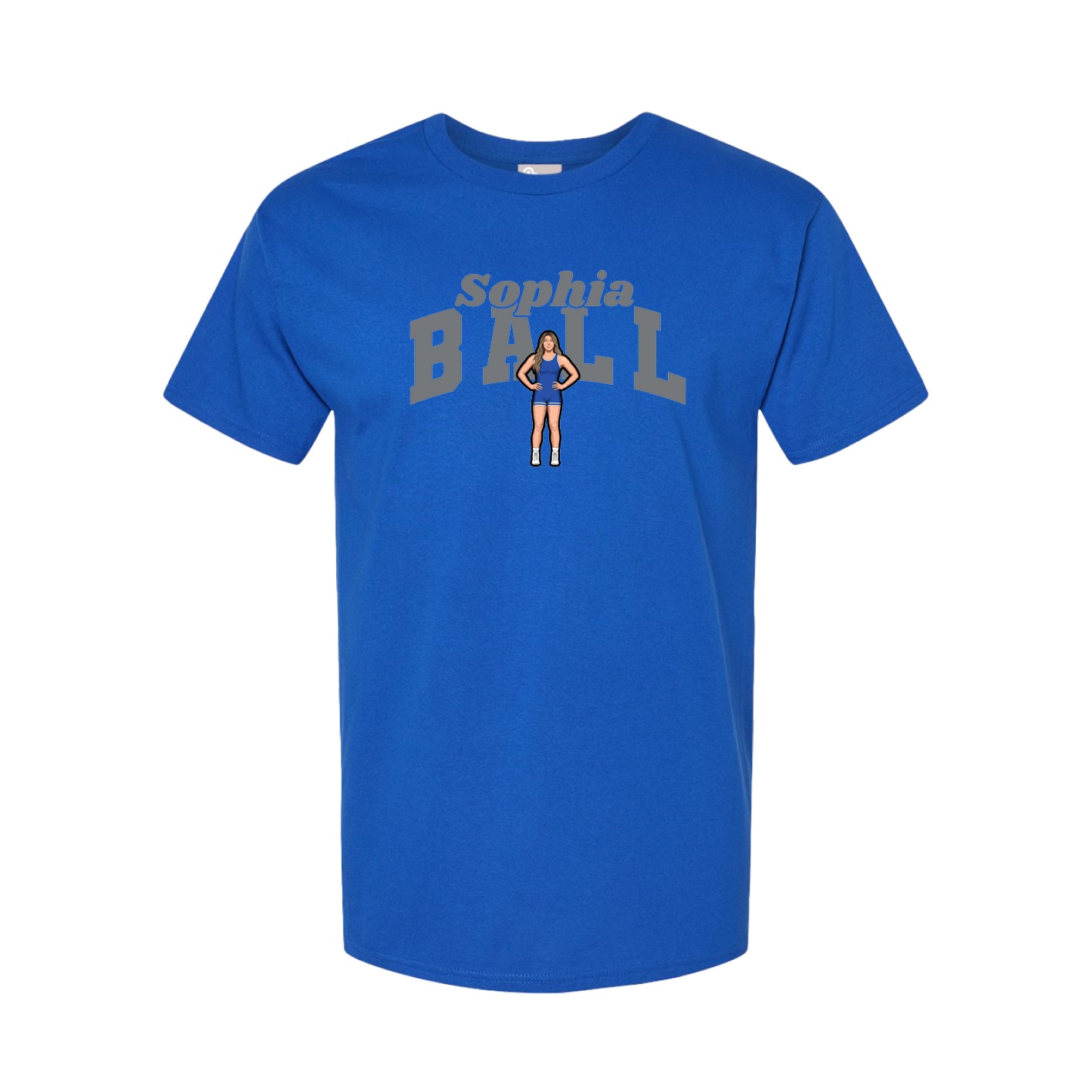 Youth Tee — Signature Arch in Royal