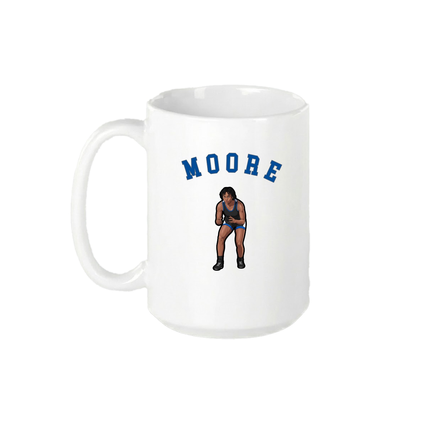 15oz Coffee Mug — Shirsey Arch in White