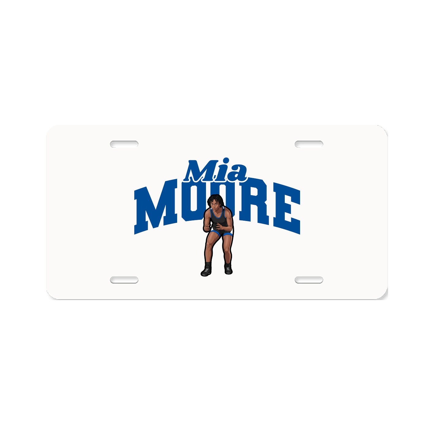 License Plate — Signature Arch in Classic