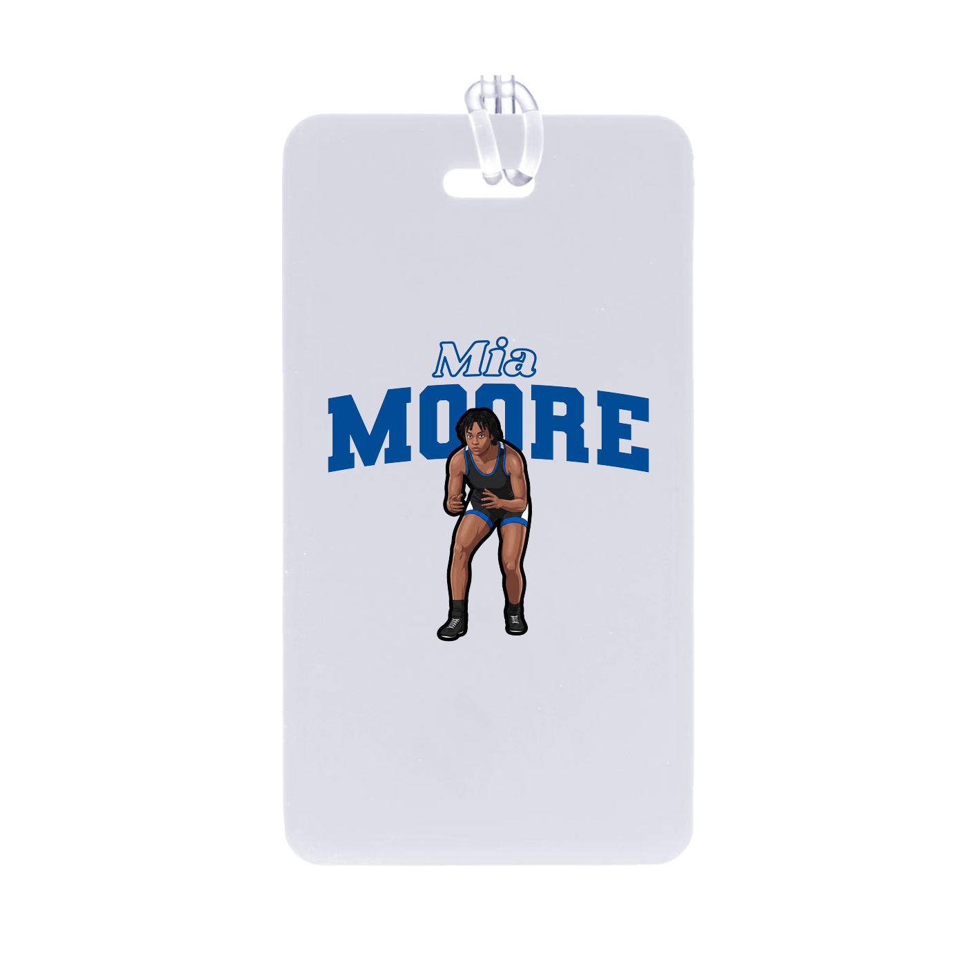 Bag Tag — Name Arch in Classic
