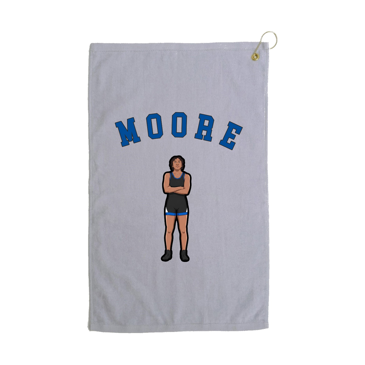 Golf Towel — Shirsey Arch in Grey