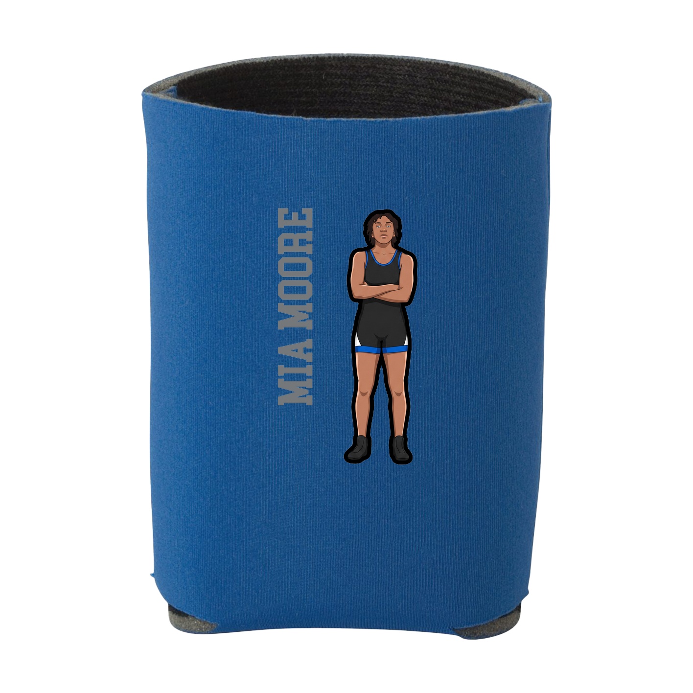 Can Holder — Name Vertical in Royal