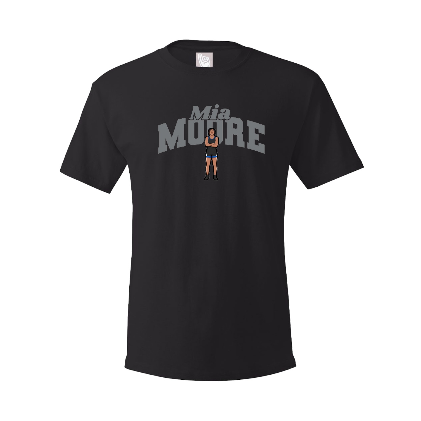 Tee — Signature Arch in Black