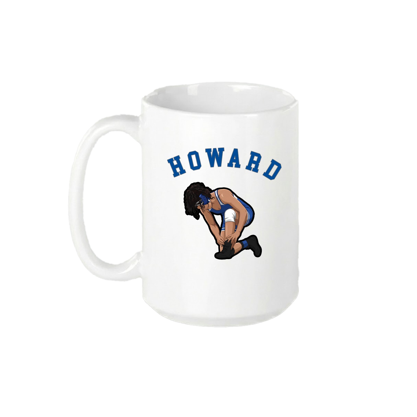 15oz Coffee Mug — Shirsey Arch in White