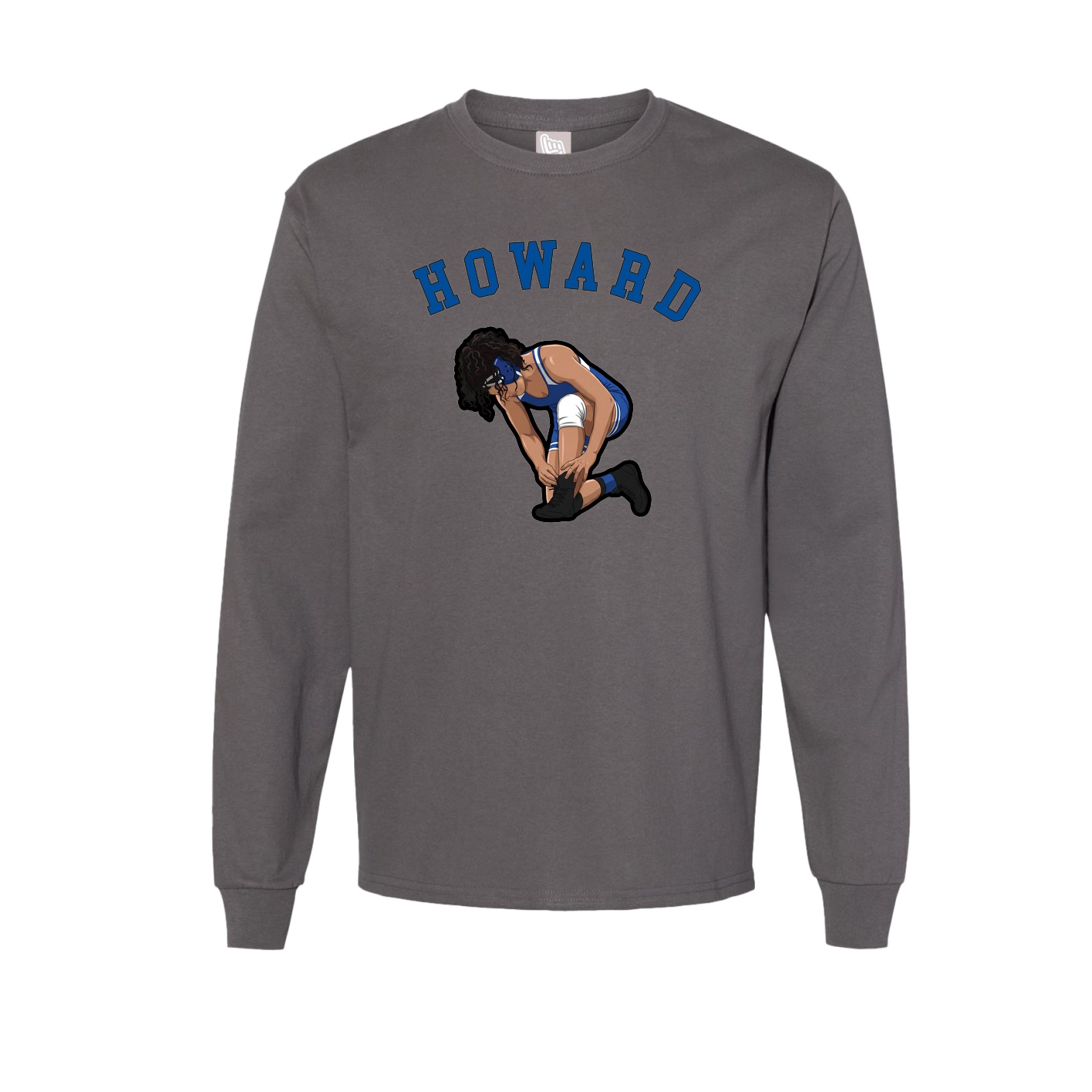 Long Sleeve Tee — Shirsey Arch in Grey