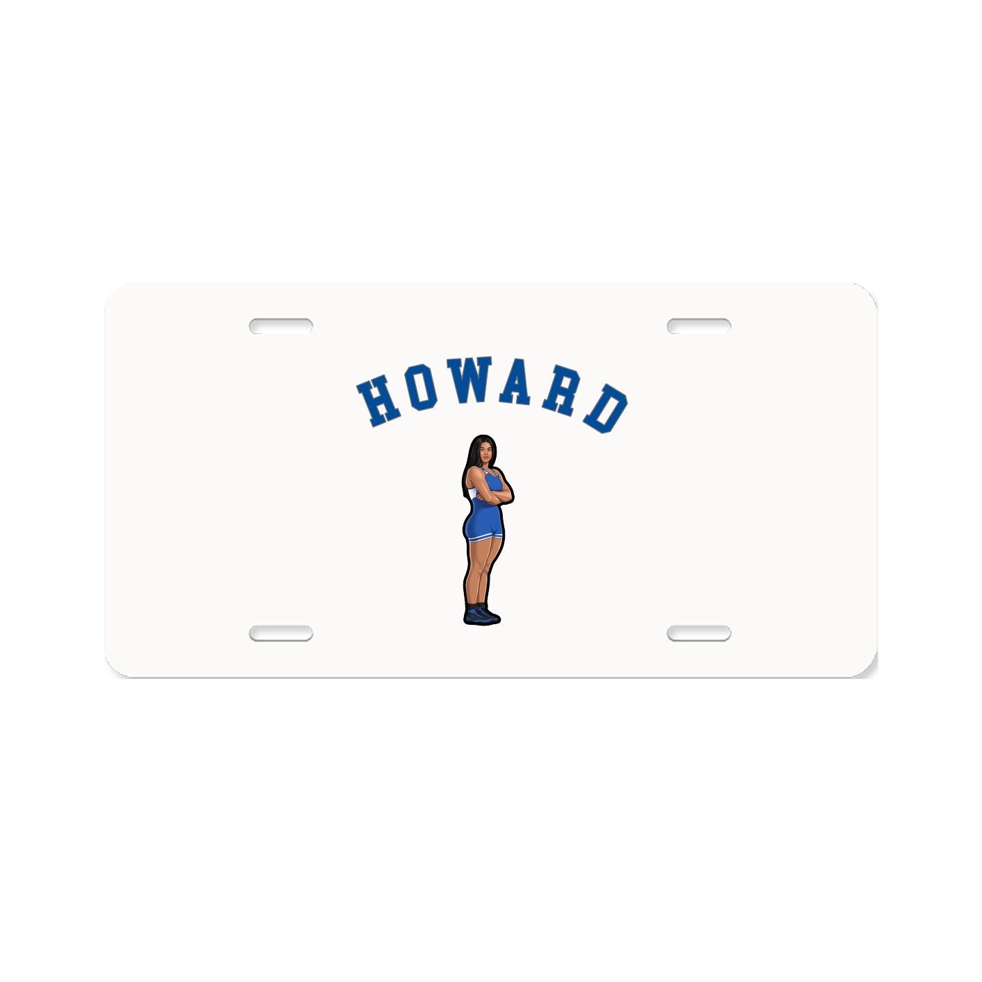 License Plate — Shirsey Arch in Classic