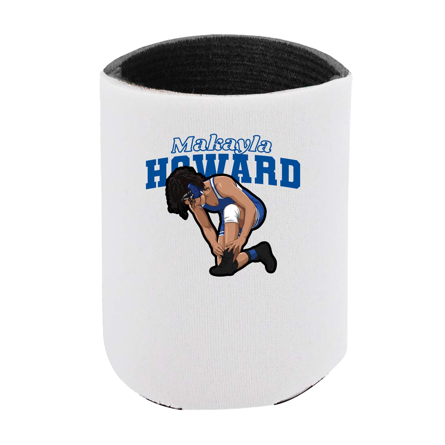 Can Holder — Name Arch in White