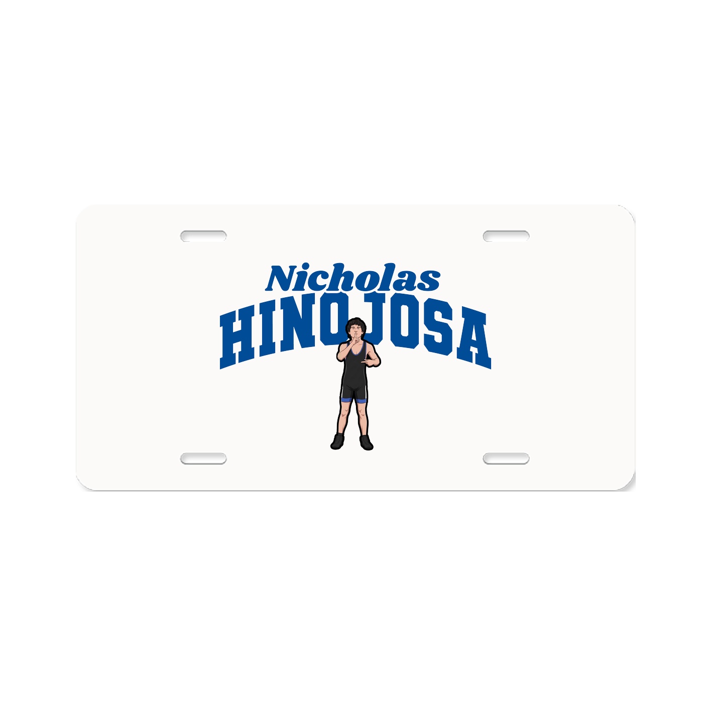 License Plate — Signature Arch in Classic