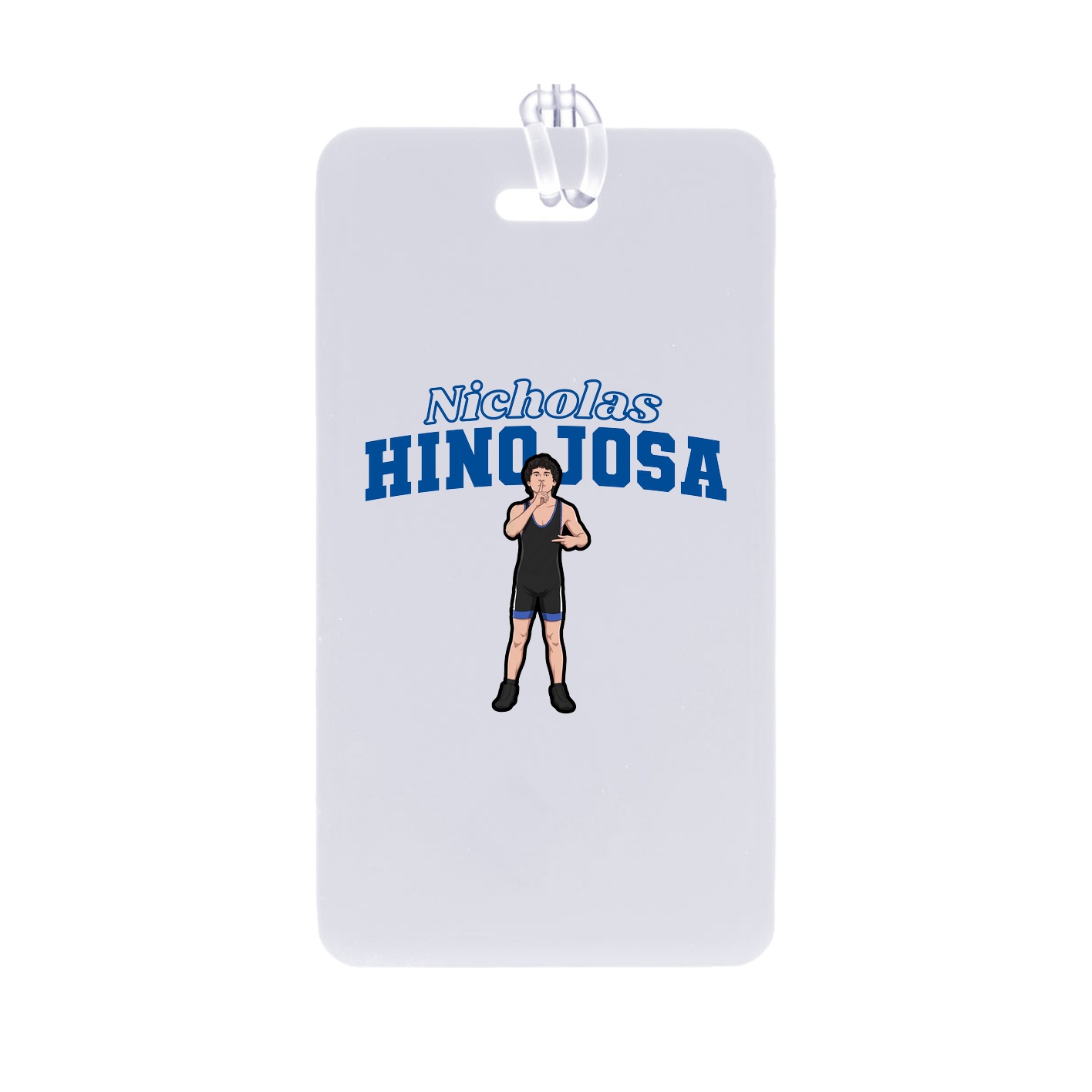 Bag Tag — Name Arch in Classic