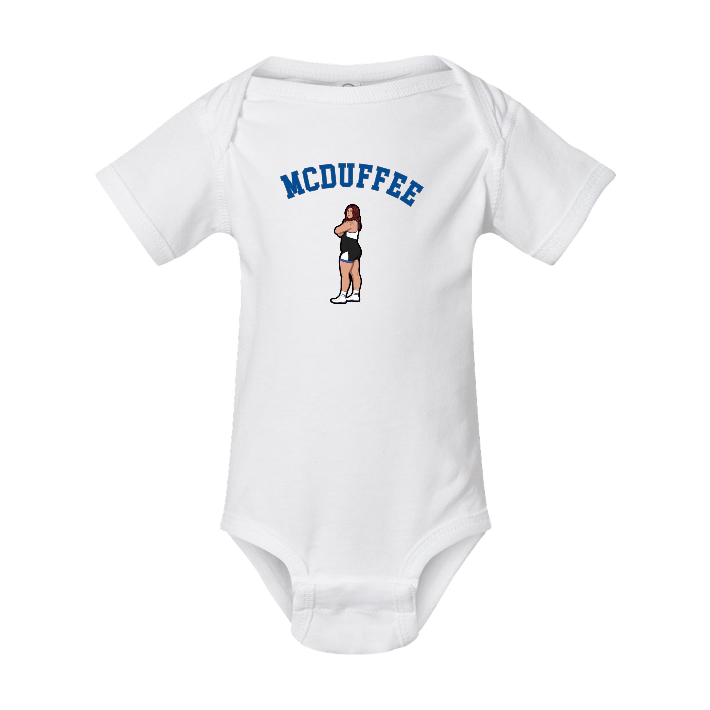 Baby Onesie — Shirsey Arch in White